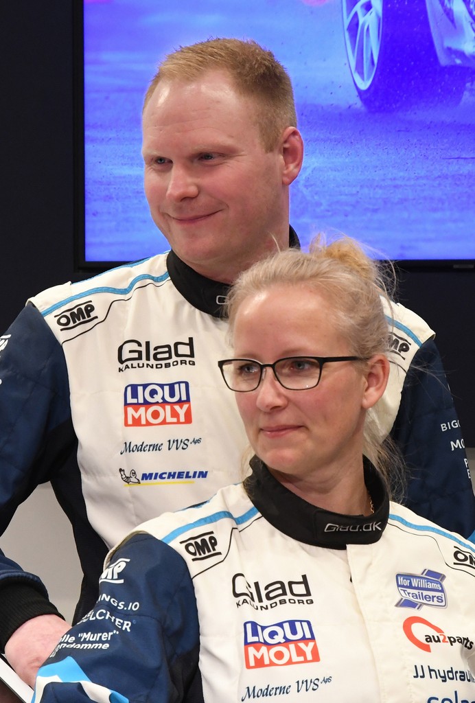 Kenneth Madsen fra Ruds Vedby fører i kampen om Rallykørerpokalen. Her ses han med sin codriver Mette Felthaus fra Horsens
(Foto: Morten Dam, Specialpressen)